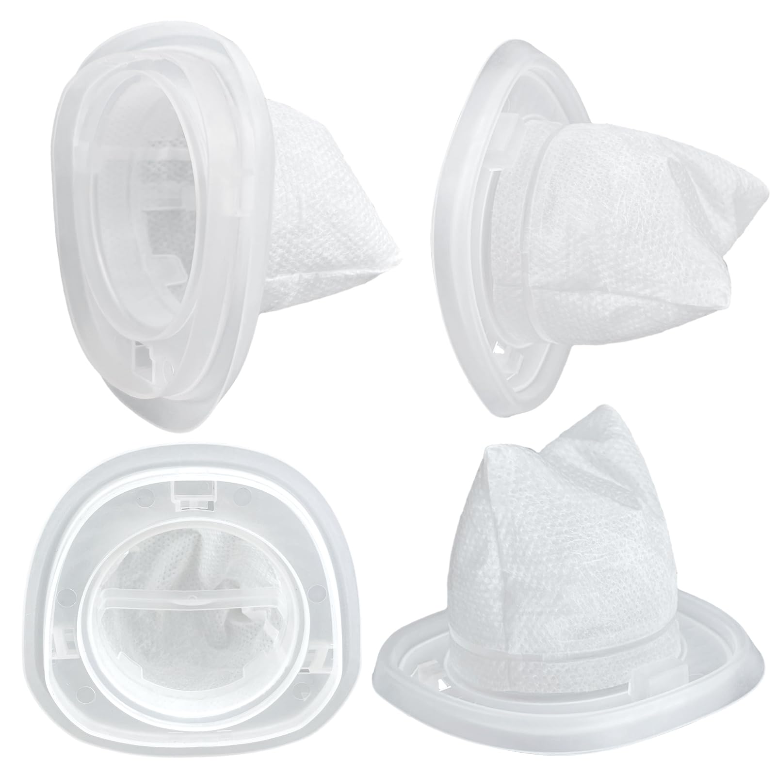 Hnvcf10 Filter Replacement For Black And Decker Dustbuster Hand Vacuum Hnvc115, Hnvc215, Hnvc220 Series, 4 Pack